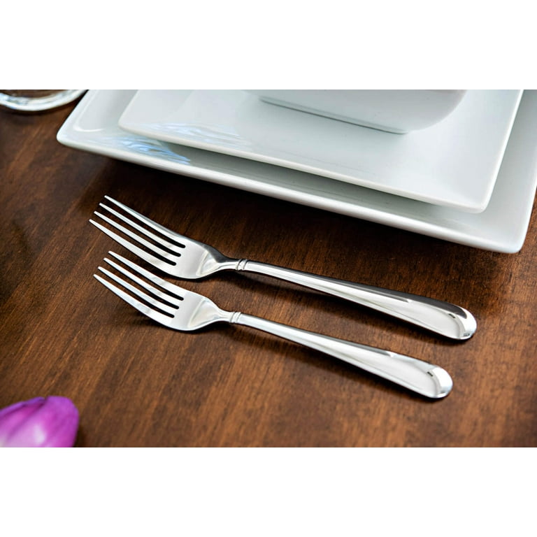 Nicole Miller 43-Piece Stainless Steel Madison Flatware set