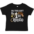 thumbnail image 3 of Inktastic No, This Ain't My 1st Rodeo Cowboy Hat and Lasso Boys or Girls Baby T-Shirt, 3 of 5