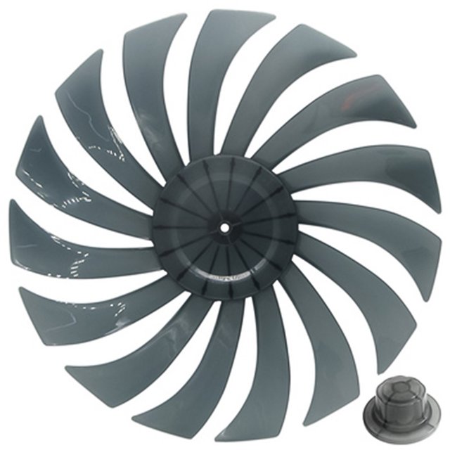 14 Inch Floor Fan Table Fan Blade With Nut Cover Fan Blade Fan Accessories
