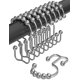 thumbnail image 1 of Ganchos dobles para cortina de ducha a prueba de óxido (juego de 12) – Anillos de cortina de ducha cromados de acero inoxidable – Bolas de rodillo para un fácil deslizamiento – Ganchos dobles cromados, 1 of 5