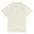 thumbnail image 6 of FORMRS Boys Rash Guard Short Sleeves Swim Shirt Quick Dry UPF 50+ Sun Protection, Sizes 3-12T, Brown Starfish, 6 of 6