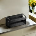 thumbnail image 5 of over Sink Kitchen Organizer, Counter Storage Rack, Rustproof Steel, Easy Clean, for Utensils and Sponges, for Home and Restaurant Use, Black, by FAJHHA, 5 of 7