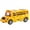 Orange, variant on Happy Date Yellow School Bus Model Toy | Pullback Die Cast Metal Play Vehicle