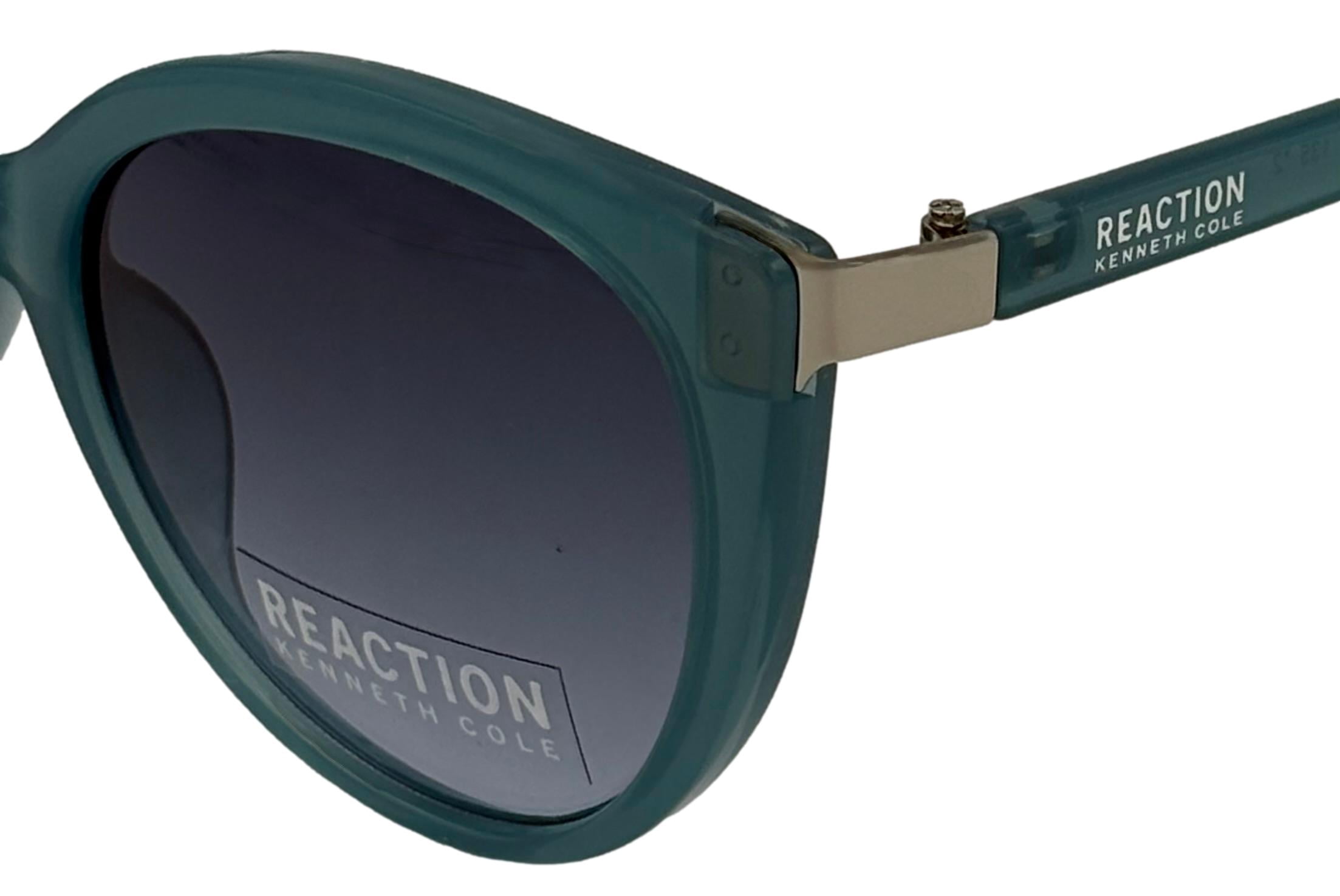 Kenneth Cole Reaction UV Protection Women's Cat Eye Fashion Sunglasses with Pouch, Blue