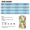 thumbnail image 6 of Fotbe Men's Bird Sunflowers Print Men's Sleeveless Muscle Tank Tops Casual T-Shirts for Gym Workout Beach-X-Large, 6 of 8