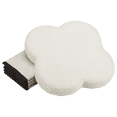 thumbnail image 3 of Bouclair White Storage Ottoman, 3 of 4