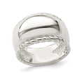 thumbnail image 1 of Sterling Silver Twisted Dome Polished Ring, 1 of 5