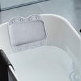 thumbnail image 2 of Bathtub Pillow with Suction Cups for Neck and Head Support High Resilience Non- Bath Accessory, 2 of 4