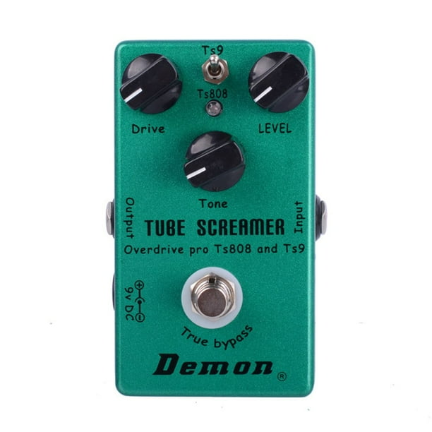 GLFSIL Mosky Tube Screamer 2 in 1 Guitar Pedal Overdrive Distortion