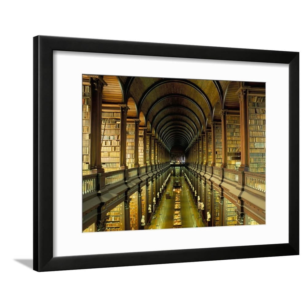 Gallery of the Old Library, Trinity College, Dublin, County Dublin