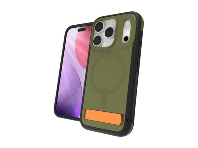 ZAGG Sedona Snap - Back cover for cell phone - with kickstand - MagSafe compatibility - graphene - sea kelp - for Apple iPhone 17 Pro
