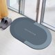 thumbnail image 4 of ¡Compra Inteligente!, Alfombrilla de baño superabsorbente, absorbente y de secado rápido, antideslizante, para puerta de baño, 19,7 x 31,5 pulgadas Akmoler, 4 of 9