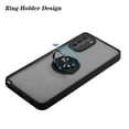 thumbnail image 3 of For Motorola Edge 2022 Impact Metal Ring Holder Stand Magnetic Car Mount Protective Hybrid Case Cover Blue, 3 of 5