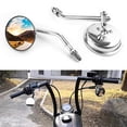 thumbnail image 1 of Espejos de moto BISHERDER 3 Round para Harley Road King, 1 of 7