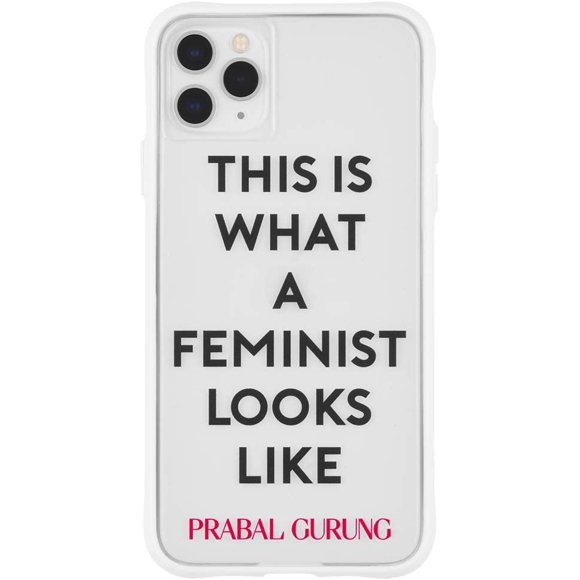 - iPhone 11 Pro Case - PRABAL GURUNG - Tough Feminist - 5.8 - White