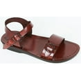 thumbnail image 2 of Holy Land Market Unisex Leather Biblical Sandals (Jesus - Yashua) Jerusalem Style II, 2 of 4