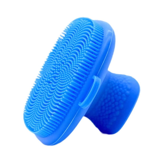 Cepillo de limpieza facial Yuyangstore ligero para rostro húmedo y seco depurador facial azul