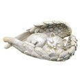 thumbnail image 1 of Display Mold Sleeping Dog Angel Wing Design Exquisite Resin Garden Home Ornament Accessories For Dec, 1 of 3
