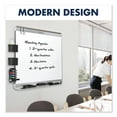 thumbnail image 4 of Prestige 2 DuraMax Porcelain Magnetic Whiteboard 4 x 3 Mahogany Finish Frame -, 4 of 10