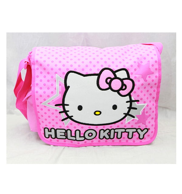 Hello Kitty - Messenger Bag - Hello Kitty - Big Head Pink Star New ...