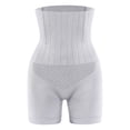 thumbnail image 3 of PEASKJP Shapewear Bodysuit for Women High-Waisted Lifter Smoothing Bodysuit Grey M, 3 of 4