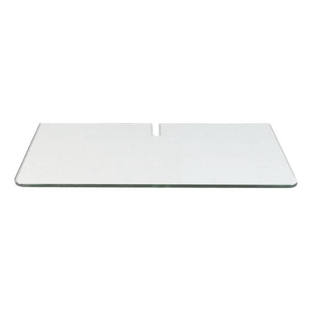 repisa de cristal dolle 30 x 60 x .8 cm transparente
