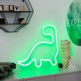 thumbnail image 1 of Luces de neón LED de dinosaurio cartel de neón colorido decoración, 1 of 4