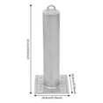thumbnail image 6 of Heavy-Duty Roof Post, 24x10in Galvanized Iron Column for Wind-Resistant Mounting, 6 of 16