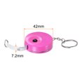 thumbnail image 2 of 2uds Métrica Cinta 1,5M/60 Pulgadas Retráctil Sastres Métrica Cinta Bolsillo Tamaño con Llave Cadena para Cuerpo, Tela, Costura y Manualidades Medidas, Caliente Rosa, 2 of 5
