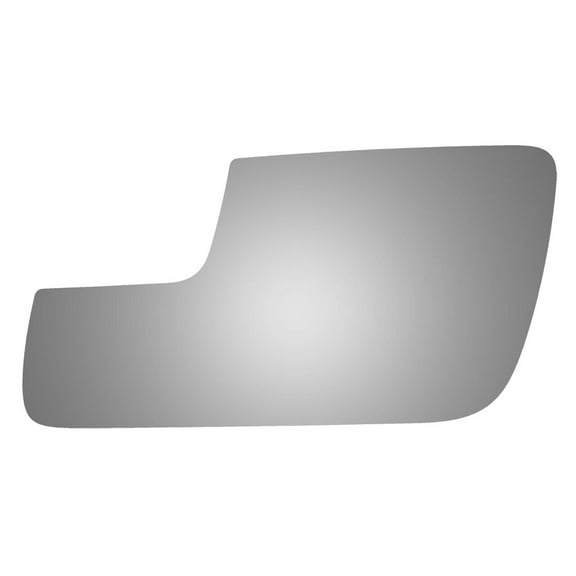 Lower Flat Driver Side Power Replacement Mirror Glass for 13-19 Ford Flex W/O Baking Plate