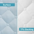 thumbnail image 4 of Lorviah 2 Pack Waterproof Crib Mattress Protector 28"x52", Soft Quilted Fitted Sheet, Breathable Noiseless Hypoallergenic Mattress Cover, White, 4 of 5