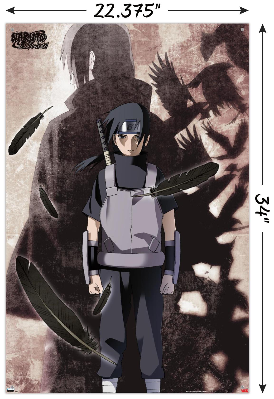 Naruto Shippuden Art Poster 2 Set - Anime and Manga