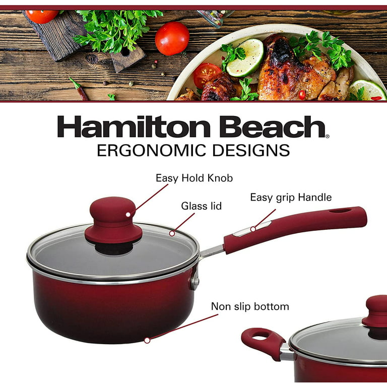 Hamilton Beach 4-Piece 10.24-in Cast Iron Cookware Set with Lid in the  Cooking Pans & Skillets department at