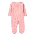 thumbnail image 2 of Carter's Child of Mine Baby Girl Sleep N Play, Sizes Preemie-9M, 2 of 6