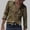 Brown, variant on Aimik Hanes Up to 65% off Clearance Men's Fashion Leopard Lapel Shirts - Dressy Long Sleeve Button Down Business Casual Shirt-Black XXXL
