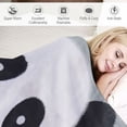 thumbnail image 3 of ARISTURING  Panda Throw Blanket Cartoon Pandas Pattern Lightweight Flannel Throw Blanket for Bed Sofa Travel Kids Girls Boys Adults Gifts for Panda Lovers, 3 of 6