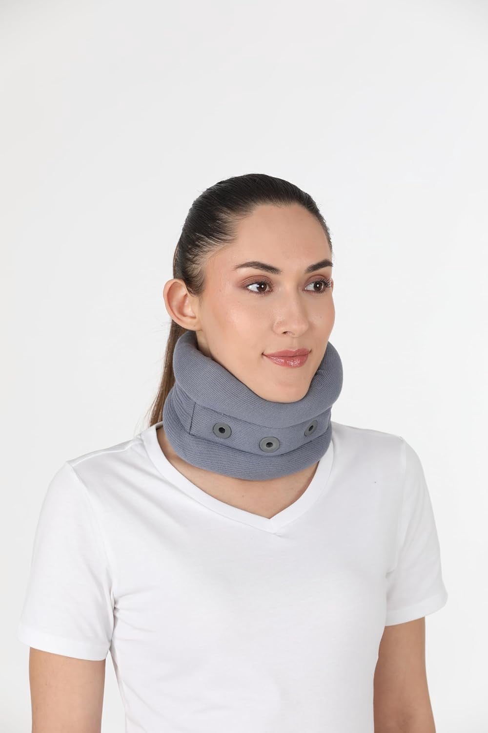 Craft's Care Cervical Collar Soft - Adjustable Neck Brace, Pain Relief, Neck Injury, Large 21 inch