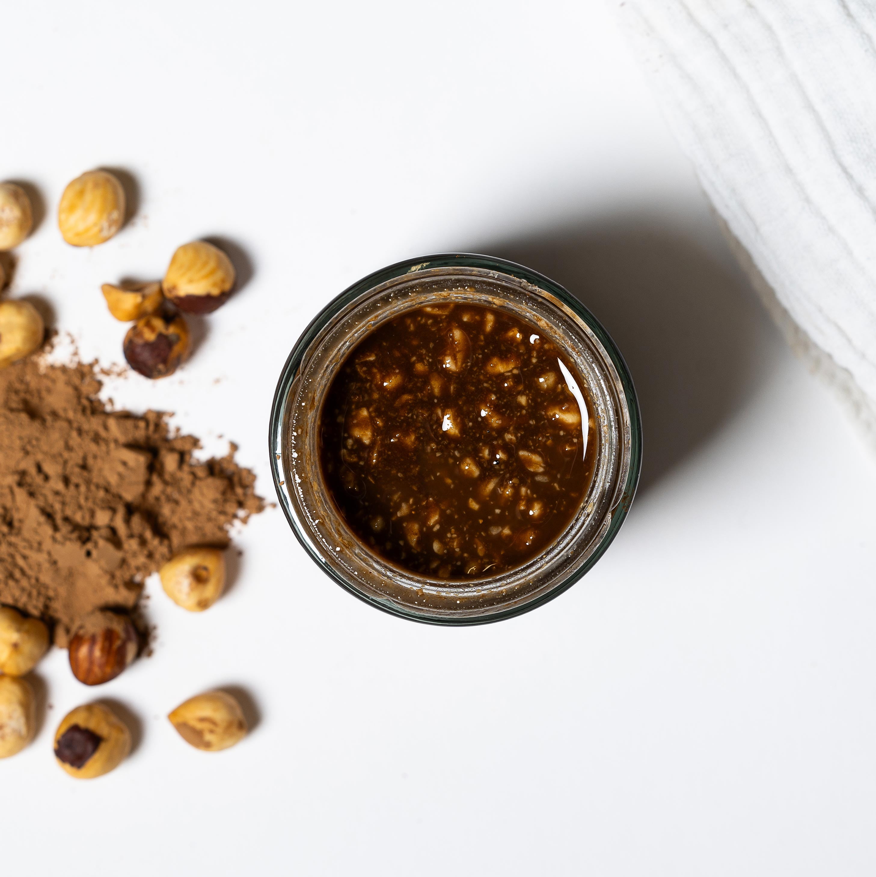 Nutural World - Crunchy Hazelnut and Carob Spread 35 oz (1kg) - Great Taste Award Winner