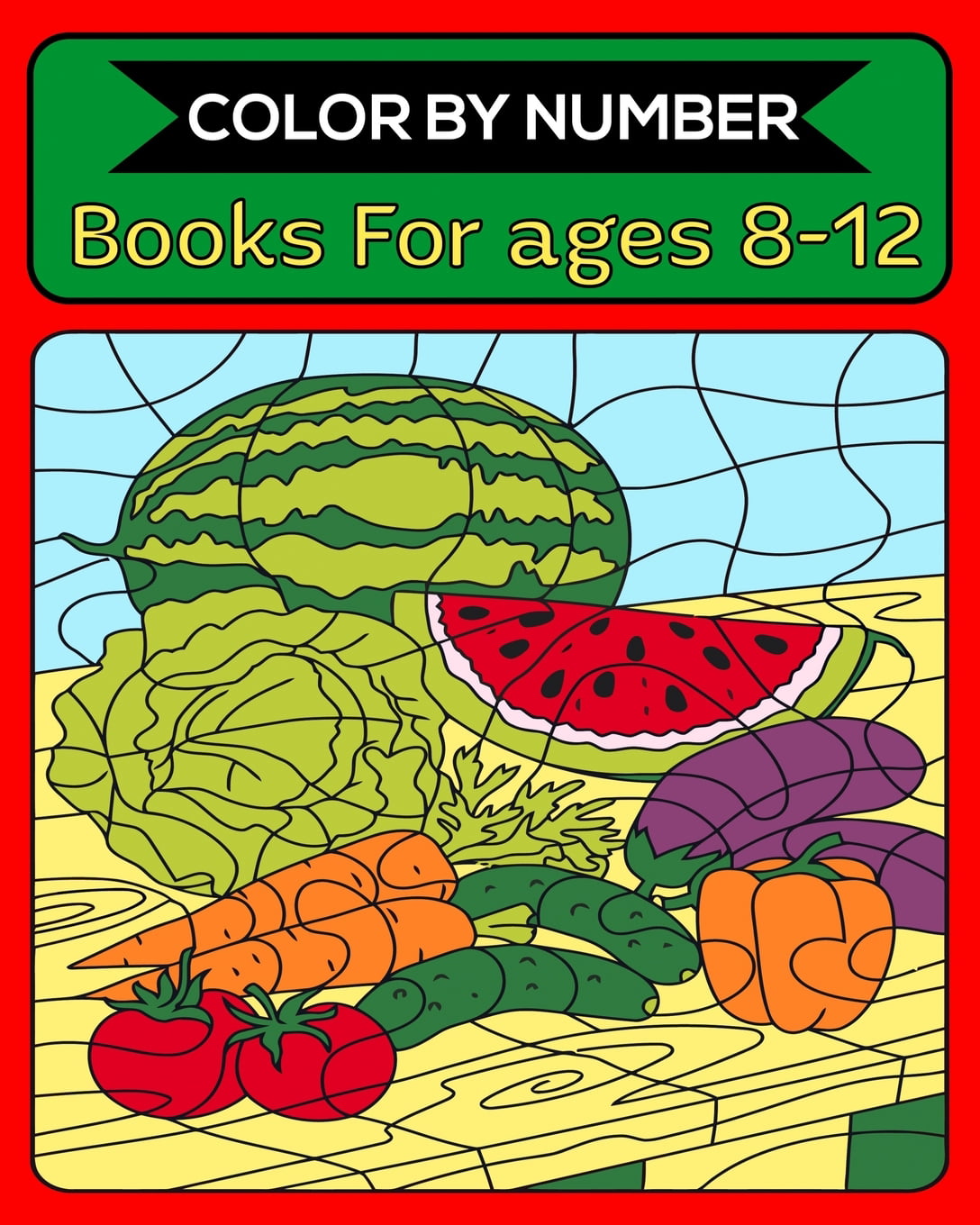 color-by-number-books-for-ages-8-12-50-unique-color-by-number-design