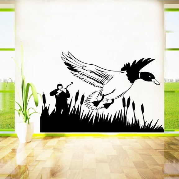 Hunting Swallow Wall Sticker Removable Wall Stickers DIY Wallpaper for Living Room Bedroom Stikers for Wall Decoration Murals 30x22cm