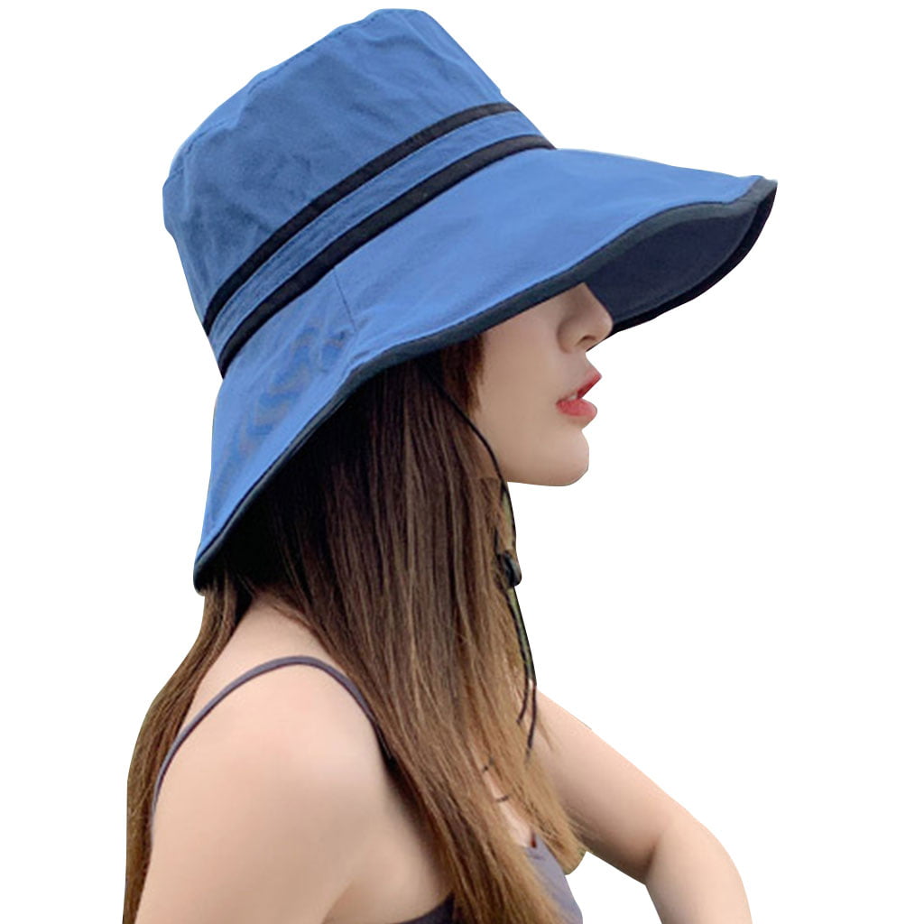 Womens hat Summer New Silk Yarn Big Wide Large Brim hat Flower Color Matching Sun hat 