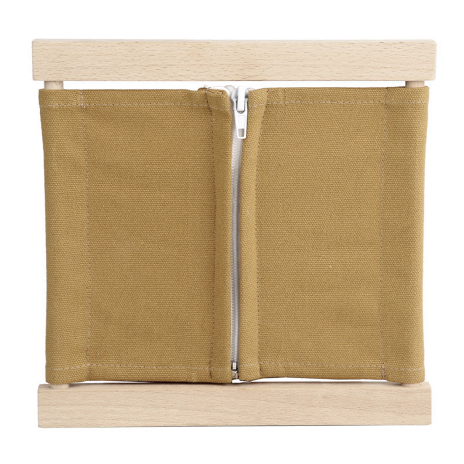 Sorrowso Wooden Busy Board Shoelace/Zipper/Button Board Game for