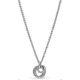 thumbnail image 1 of 2025 Women's Silver Family Always Encircled Pendant Necklace, 1 of 5