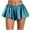 Blue, variant on biudgviw Women's Shorts Flowy Pleated Low Rise Baggy Shorts Elastic Waist Cute Plus Size Pain Shorts for Party Club