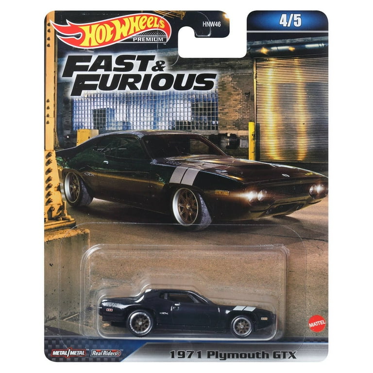 Hot Wheels 2023 Premium Fast & Furious Set of 5, 1/64 Diecast Model Cars  HNW46-956B