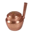 thumbnail image 2 of Olla de cobre con tapa Olla caliente de cobre Cacerola Olla para una sola persona Cacerola para estofado para B, 2 of 9