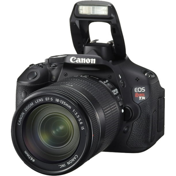 Locomotief boeren Negen Canon EOS Rebel T3i 18 Megapixel Digital SLR Camera with Lens, 0.71", 2.17"  - Walmart.com