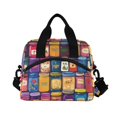 thumbnail image 6 of FORMRS Reusable Lunch Bag for Work School Leakproof Insulated Cooler with Adjustable Shoulder Strap, Blue Jam, 6 of 6