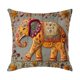 thumbnail image 2 of Funda de almohada con estampado de elefantes con efecto visual tridimensional, estilo bohemio, ideal para decorar el hogar, la habitación o la pared. Perfecta para la sala de estar o el sofá. Funda de, 2 of 6