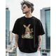 thumbnail image 4 of Easter Graphic Short Sleeve Men's T-Shirt, L Black, 4 of 8